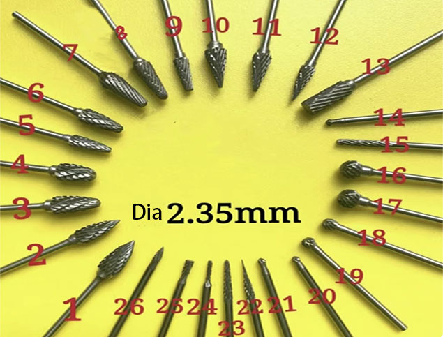 carbide rotary burrs