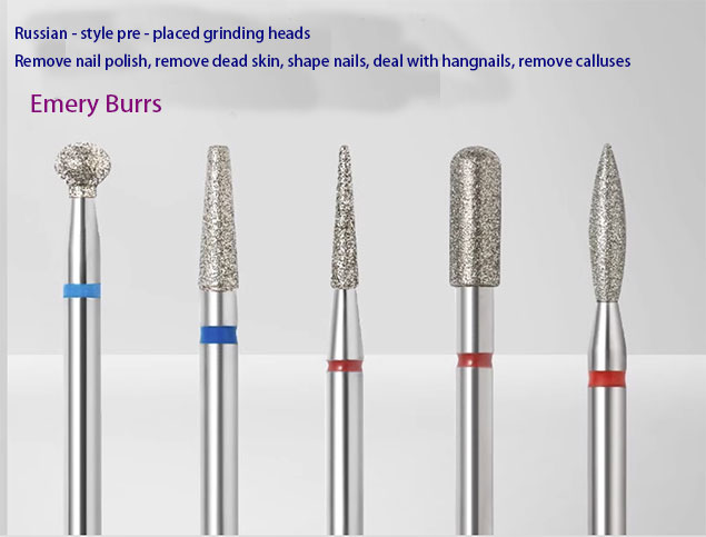 Nail Emery Burrs